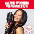 Get Livora hot air brush multi-function hair dryer with styling attachments, premium quality hair styling tool for smooth, styled hair