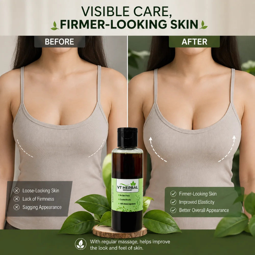 VT Herbal Firming Oil – Natural Breast Tightening & Skin Elasticity Treatment