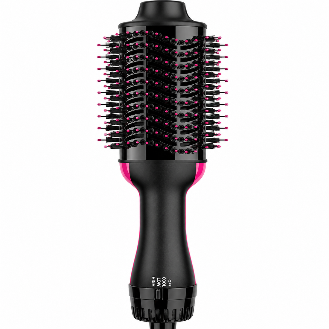 Get Livora hot air brush and hair dryer styling tool with multiple functions for smooth, shiny hair and easy styling.