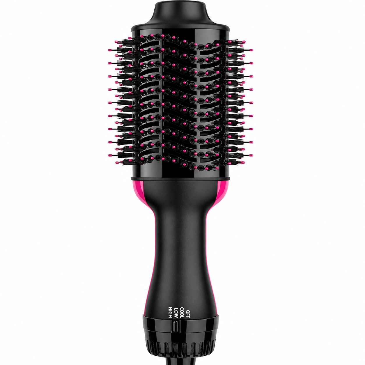 Get Livora hot air brush and hair dryer styling tool with multiple functions for smooth, shiny hair and easy styling.