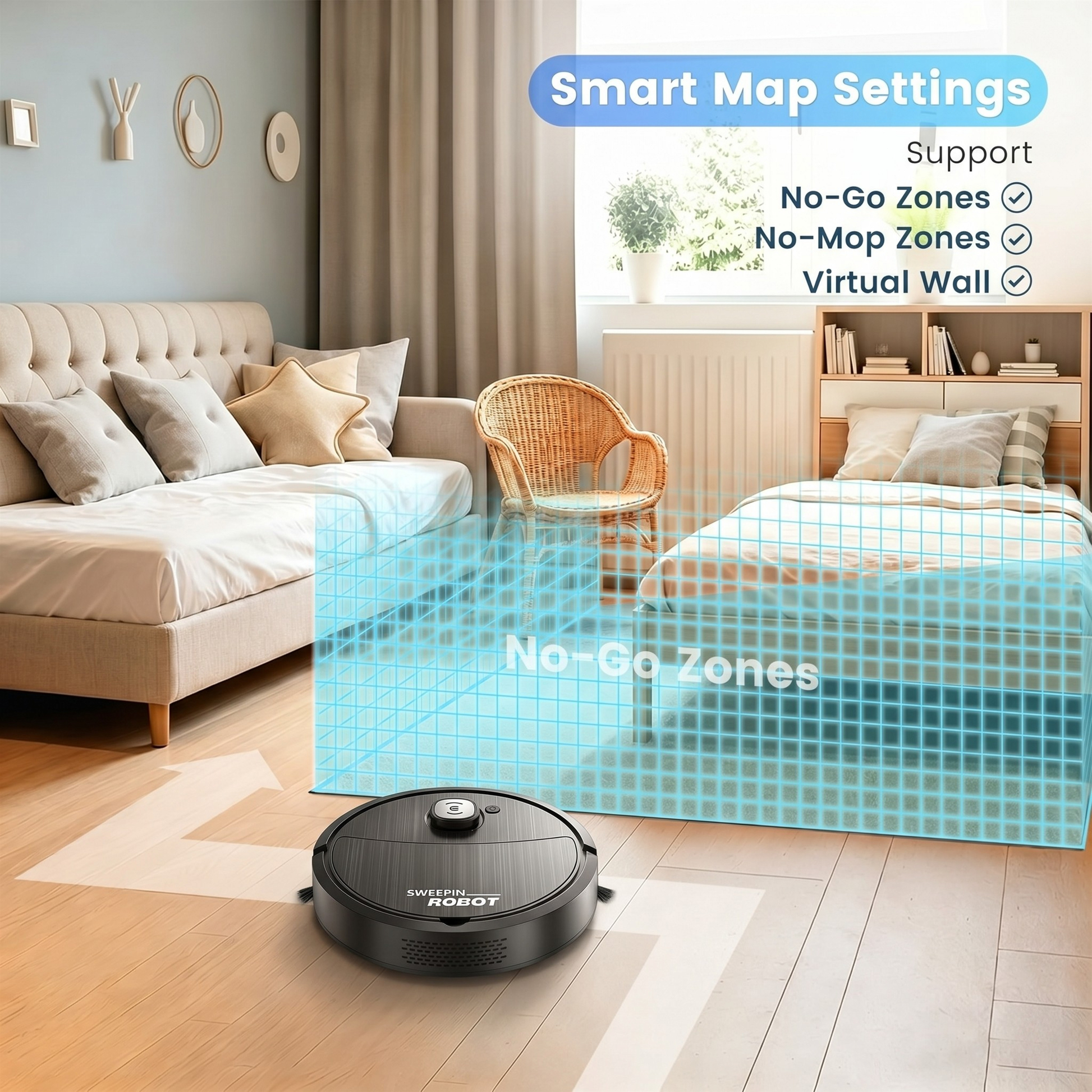 Get Livora Nano Robot Cleaner vacuum cleaner with sleek design and compact size, ideal for efficient home cleaning.