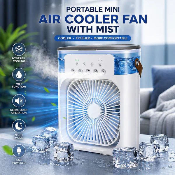3 In 1 Mini Air Cooler | And Humidifier Function
