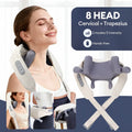 Get Livora deep tissue massager for neck and back, featuring ergonomic design and multiple massage settings for muscle relief.